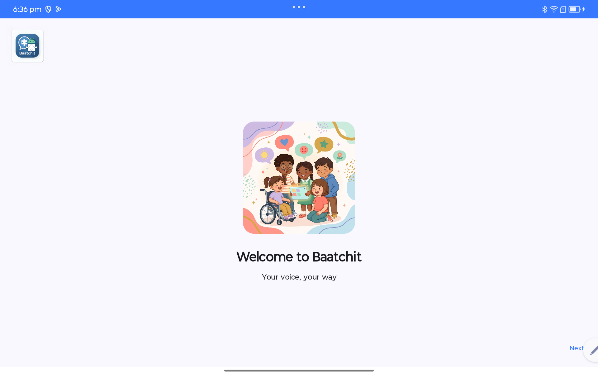 Baatchit App Preview 1